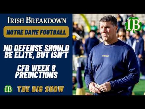 Notre Dame Defense Needs Immediate Changes - Week 8 CFB Predictions