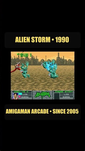 Alien Storm (1990) Arcade – Full Gameplay | SEGA Classic
