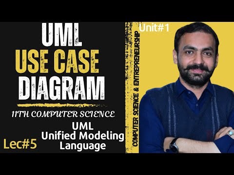 UML Use Case Diagram | UML (Unified Modeling Language) | 11TH Computer - Unit 1 | Lec-5