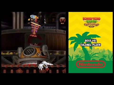 Donkey Kong: Country Returns HD - Boss VII: Colonel Pluck