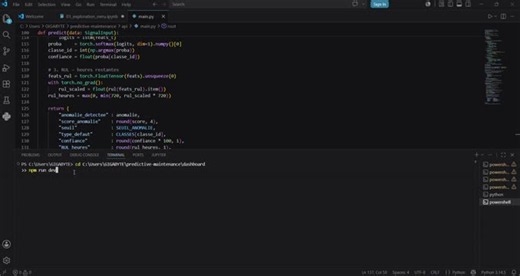 #machinelearning #deeplearning #pytorch #industrie40 #maintenanceprédictive #ingénierie #electromécanique #python | Amir Mokhtar Ben Dhiab