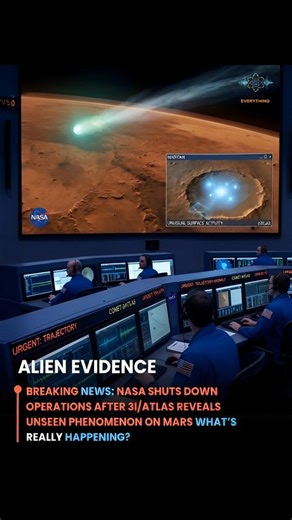 Cosmin Evrything on Instagram: "“Alien Evidence on Mars? NASA’s Sudden Silence Sparks Global Shock!” NASA’s 3I/ATLAS data has ignited a wave of speculation after detecting an unexplained phenomenon on Mars. Mission rooms go quiet, scientists investigate unusual surface activity, and the world starts asking the big question—are we really alone? This shocking discovery has social media buzzing and conspiracy theories exploding across the globe. Watch closely and decide for yourself what’s really h