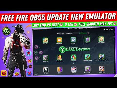 Lite Lenovo Best Emulator For Low End PC Free Fire OB55 New Update | 2026 Low End PC New Emulator