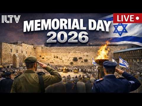 MEMORIAL DAY 2026 LIVE BROADCAST FROM THE WESTERN WALL CEREMONY