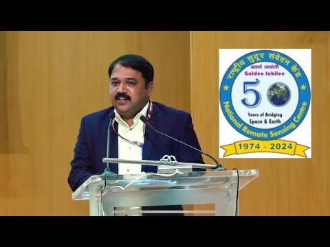 NRSC Golden Jubilee : Dr. Rajesh N. L. Highlights NRSC's Support in KSRSAC's Spatial Data Journey
