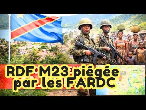 RDC: RDF M23 piégée par les FARDC et les Wazalendo à Uvira