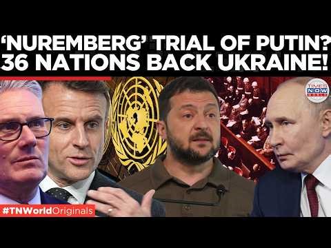 PUTIN VS WEST: Europe Prepares Putin Prosecution in NUREMBERG STYLE Over Ukraine Invasion