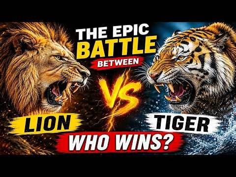 LION vs TIGER: Who Would Win in an Epic Battle? The Answer May Surprise You!