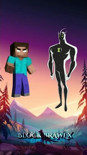 HEROBRINE VS ALIEN X & Mutant Mobs & Entity #minecraft #vs #shorts #viral