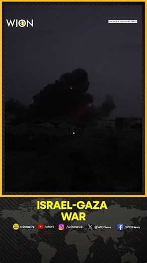 Israel-Gaza War: Israeli Strikes Hit Central Gaza After Evacuation Warning | WION Shorts