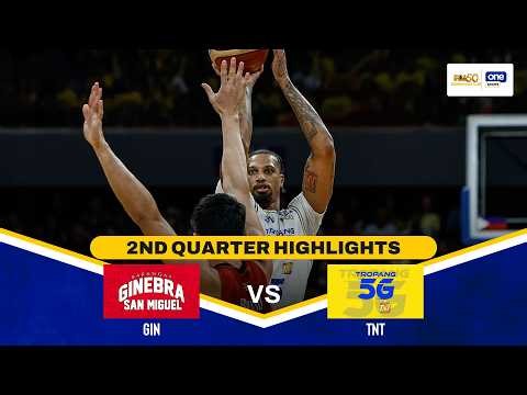 BRGY. GINEBRA vs TNT | 2ND QUARTER HIGHLIGHTS | PBA SEASON 50 COMMISSIONER'S CUP FINALS G7