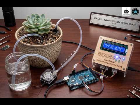 Automated Agricultural Watering Robot: Arduino Control System (MRC 2021)