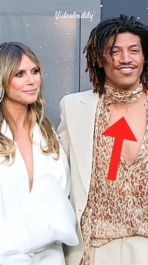 Heidi Klum & Her Son Light Up The Red Carpet.
