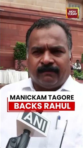 Manickam Tagore Backs Rahul Gandhi, Raises Parliament Democracy Concerns #congress