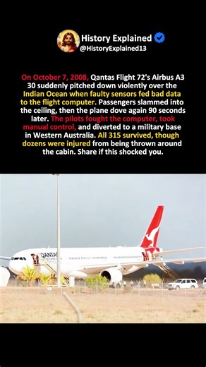 The Airbus That Suddenly Dove Toward The Ocean Twice