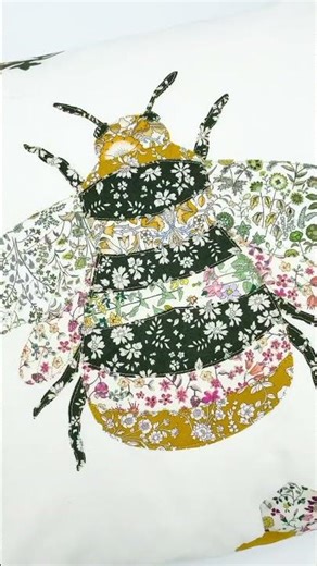 The Honey House cushion is a little celebration of spring 🐝🌿 | Alice Caroline