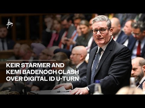 Keir Starmer and Kemi Badenoch clash at PMQs over digital ID U-turn