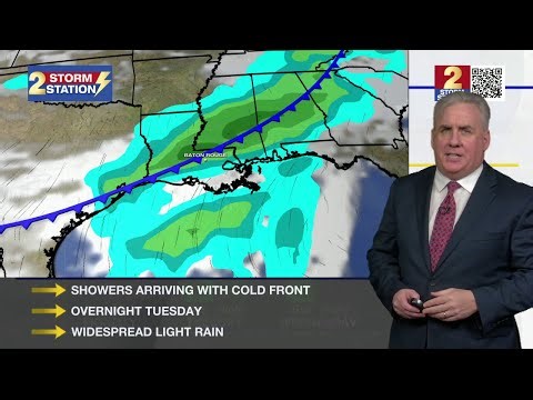 Storm Station Monday morning video forecast.
