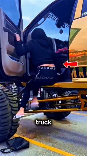 Getting Into a Monster Truck This Tall Actually Uses a Crazy Method! 🤯