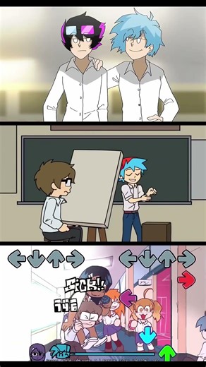 FNF vs Nagatoro Mod Gameplay vs Animation Friday Night Funkin' Mobile Game #shorts #fnf #funkyfriday