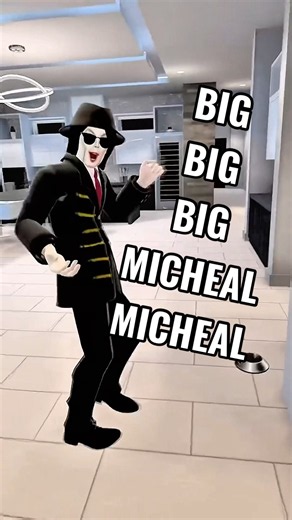 BIG BIG BIG MICHEAL MICHEAL😂 #michealjackson #vrchat #shorts