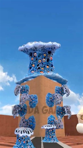 WHAT'S INSIDE TSUNAMI TRYPOPHOBIA TOWER BIG MAZE Garry's Mod