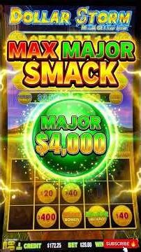 MAX $4000 MAJOR JACKPOT 🤑 Dollar Storm Mega Grand Link 🎰#slots #casino #gambling #jackpot #major