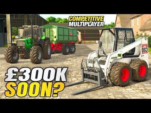 £300,000 SOON? - Glenleathann - Competitive FS25 | Episode 13