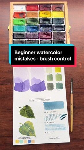 Fixing a common beginner watercolor mistake with my @Artistro watercolor palette (Part 4) #art #painting #watercolor #watercolorpainting #watercolortutorial