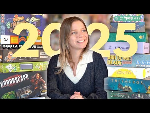 TOP 10 des MEILLEURS jeux de société de 2025