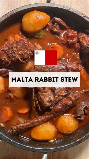 Maltese Rabbit Stew - Traditional Stuffat Tal Fenek Recipe