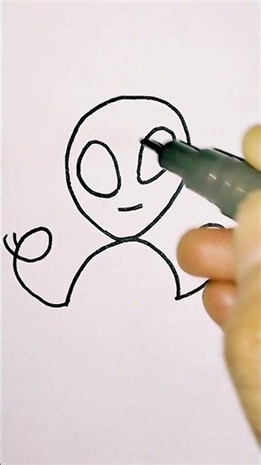 Alien Drawing #drawing #art #easydrawing #howtodraw #drawingtutorial #alien