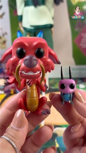 Unboxing Mushu & Cricket Funko Pop! Full video out now! ❤️ #fyp #mulan #funkopop #disney #mushu