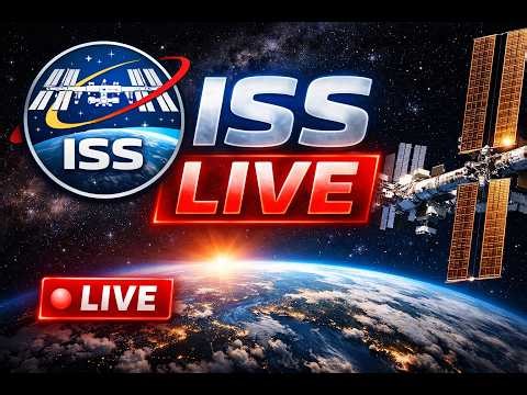 ISS Live Stream 🌍 | Live View from International Space Station (Earth from Space 24/7)