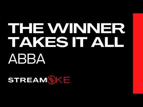 The Winner Takes It All - ABBA (Karaoke Version)