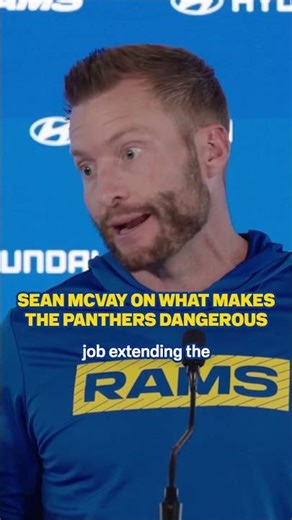 "We're looking forward to the challenge" 💪 #rams #nfl #shorts