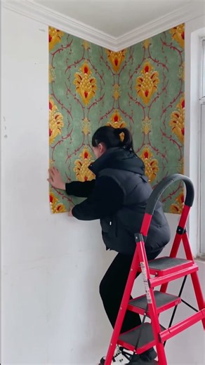 Modern 3D Wallpaper Sheet – Peel & Stick Wall Decor for Home & Office #homedecor #shortvideo
