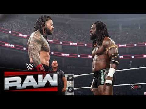 Roman Reigns vs. Oba Femi: Raw