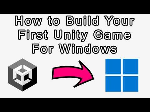 How to Build Your First Unity Windows Desktop Game