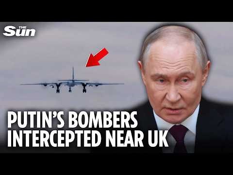 Putin’s nuke-capable ‘Bear’ bombers intercepted near UK amid ‘nuclear apocalypse’ warning