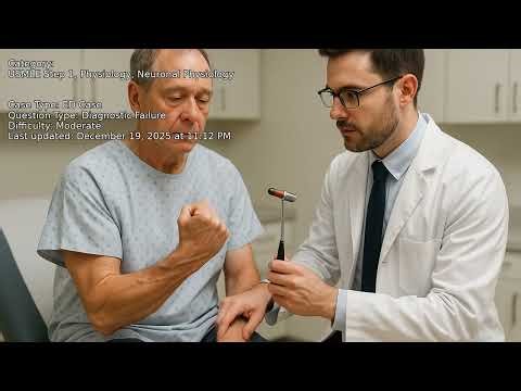Neuronal Physiology, Physiology, USMLE Step 1 - Full Vignette with Extended Explanations