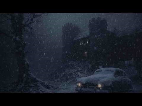 Drift into a deep, restful sleep with ASMR snow castle sounds - 10 hours of howling storm winds.