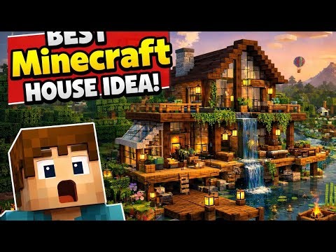 BEST Minecraft House Idea 🔥 | Survival & Creative House Build 
