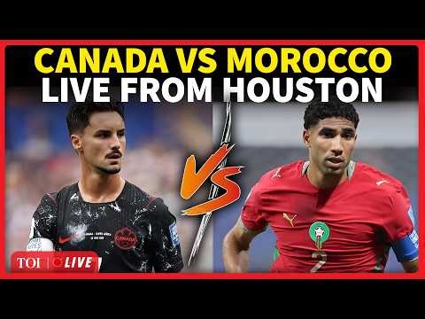 FIFA World Cup LIVE: | Canada vs Morocco | Davies, Saibari In Heated July 4 Matchup; Houston packed