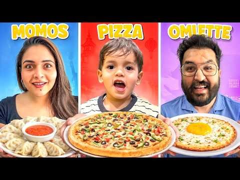 We ONLY Ate Food Spelled From My Name For Entire Day 😱