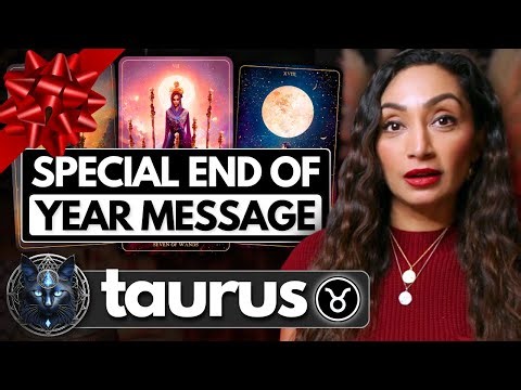 TAURUS ♉︎ "Watch This BEFORE The Year Ends!" 🐞 Taurus Sign ☾₊‧⁺˖⋆
