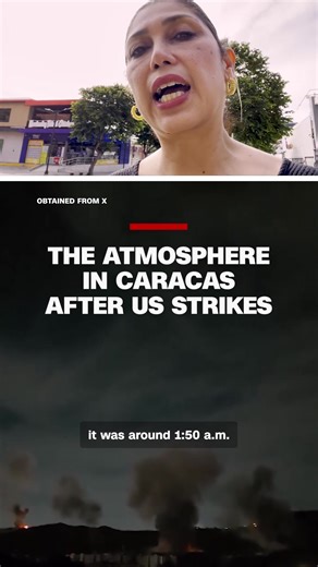CNNE Correspondent Osmary Hernandez reports from the Venezuelan capital Caracas on what it feels like on the ground after the US strikes. #cnn #news