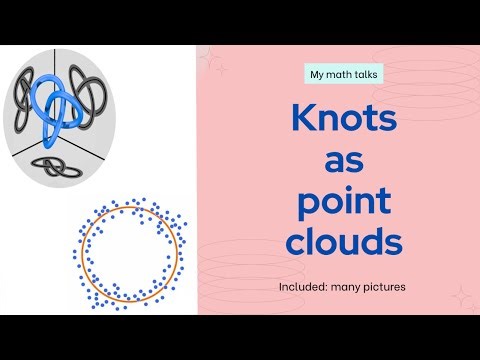 Daniel Tubbenhauer: Knots as point clouds