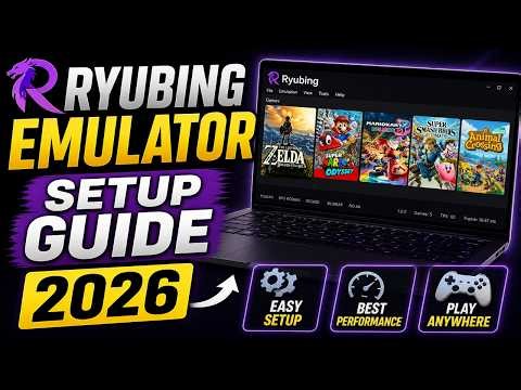 Ryubing Emulator Setup Guide 2026 | How To Setup Ryubing Switch Emulator On PC