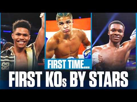 The First Knockouts of Boxing’s Stars